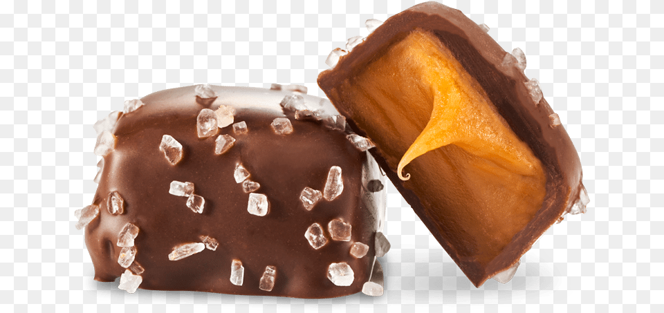 Milk Choc Bags Chocolate, Caramel, Dessert, Food, Cocoa Free Png Download
