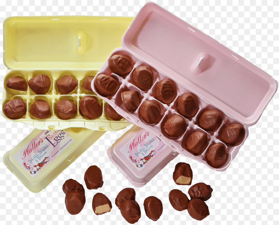 Milk Chocolate Amp Dark Chocolate Bunny Crate Eggs Chocolate Balls, Dessert, Food, Face, Head Free Transparent Png