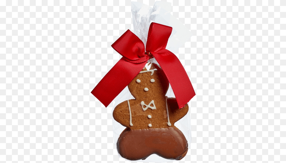 Milk Chocolate Dipped Gingerbread Man Cookies Christmas Decoration, Cookie, Food, Sweets, Birthday Cake Free Png Download