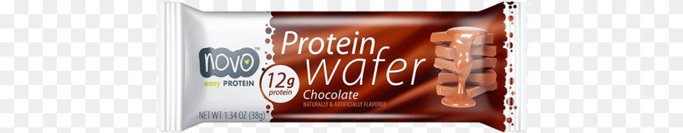 Milk Chocolate Protein Break Bar Novo Protein Wafer, Food, Sweets, Dessert Png