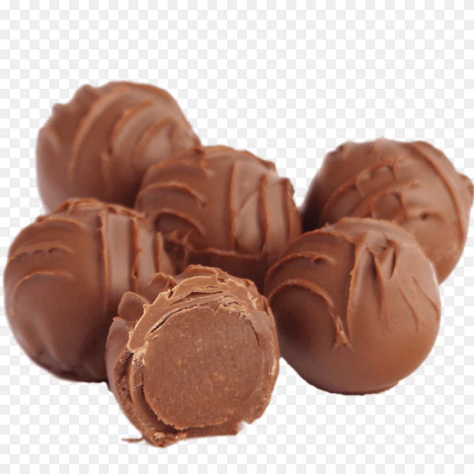 Milk Chocolate Truffles, Dessert, Food, Cream, Ice Cream Free Transparent Png