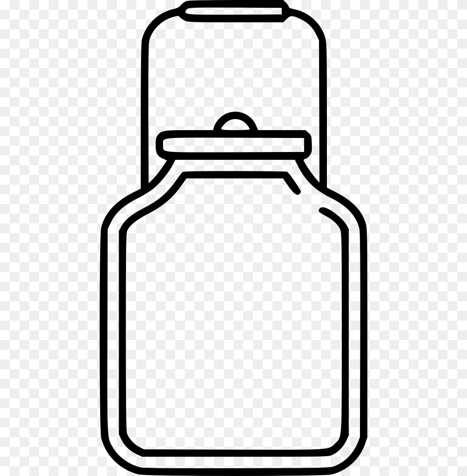 Milk Clipart Canister Milk, Jar, Bottle, Smoke Pipe Free Png