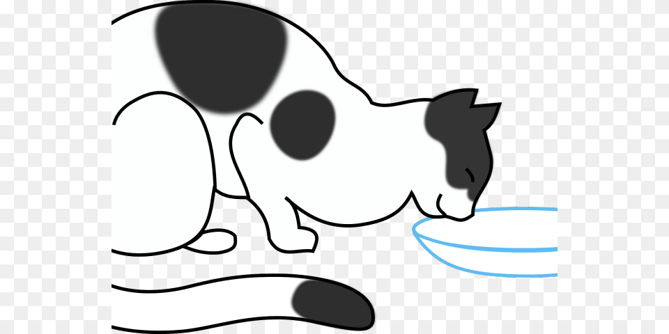 Milk Clipart Milk Drink Cat Drinking Clip Art, Baby, Person, Animal, Mammal Free Png