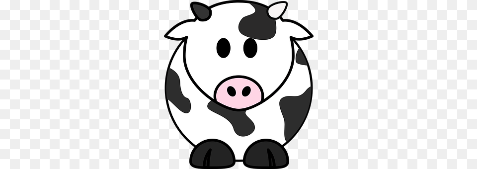 Milk Cow Animal, Cattle, Livestock, Mammal Png