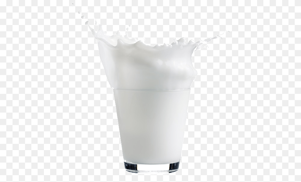 Milk Glass Splash Clipart Glass Of Milk Splash, Beverage, Dairy, Food, Bottle Png Image