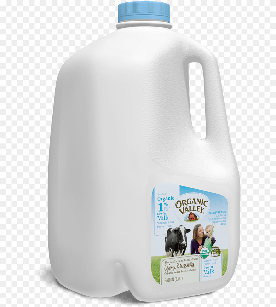 Milk Images Milk Jar Milk Carton Organic Valley 1 Percent Milk, Beverage, Adult, Person, Woman Png Image