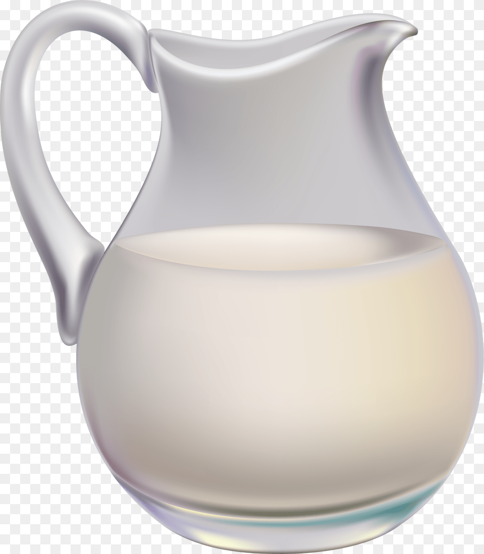 Milk Jar, Jug, Water Jug, Beverage, Bottle Png Image