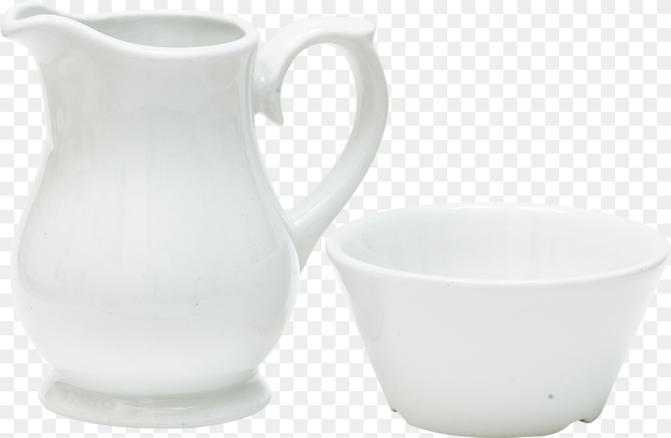 Milk Jug And Sugar Bowl Ceramic, Water Jug, Art, Porcelain, Pottery Png Image