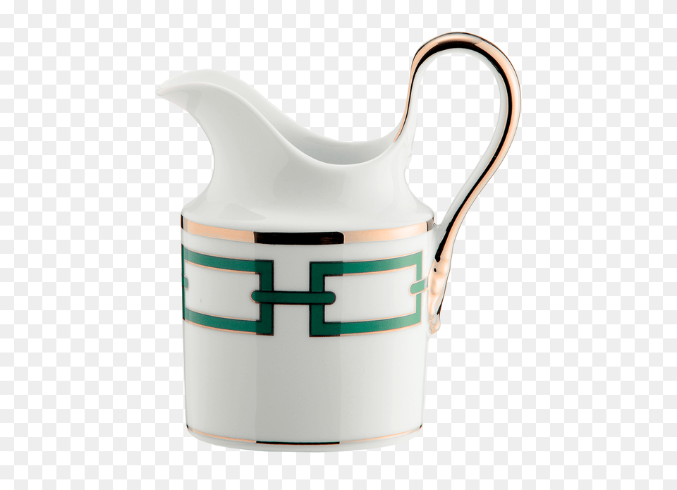 Milk Jug Catene Smeraldo Richard Ginori, Water Jug, Bottle, Shaker Free Transparent Png