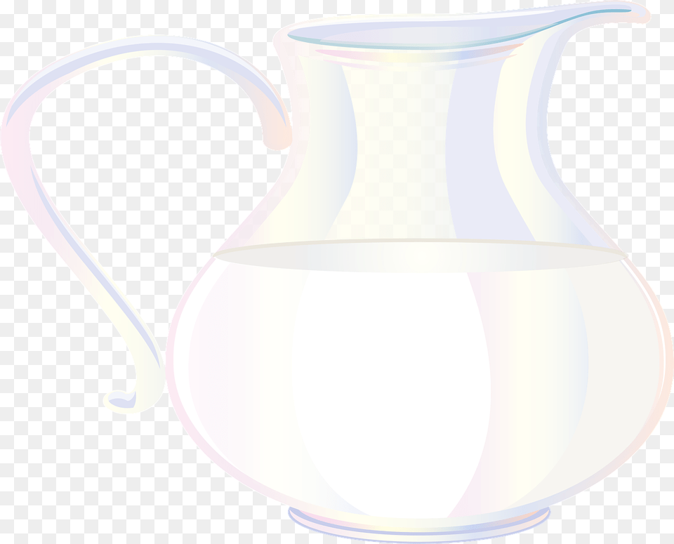 Milk Pitcher White Jug, Water Jug Png