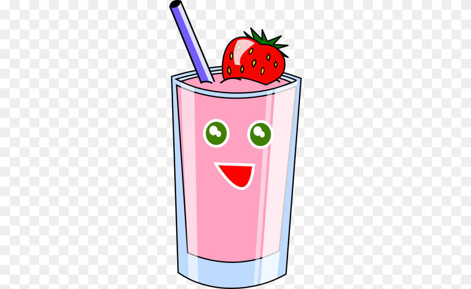 Milk Shake Clip Art, Beverage, Juice, Berry, Strawberry Free Transparent Png