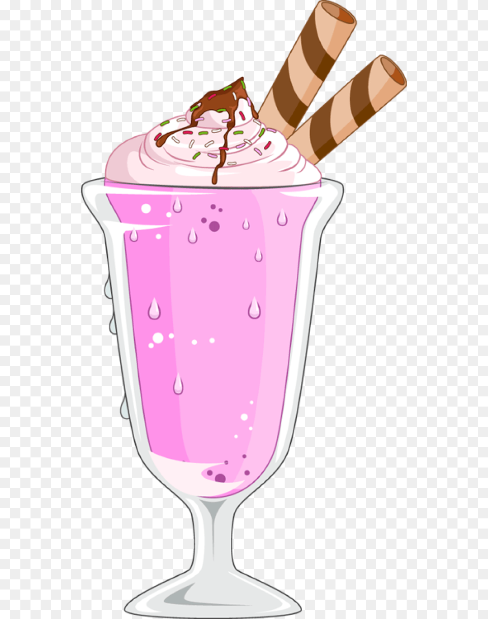 Milk Shake Ice Cream Soda Clipart, Dessert, Food, Ice Cream, Beverage Free Png Download