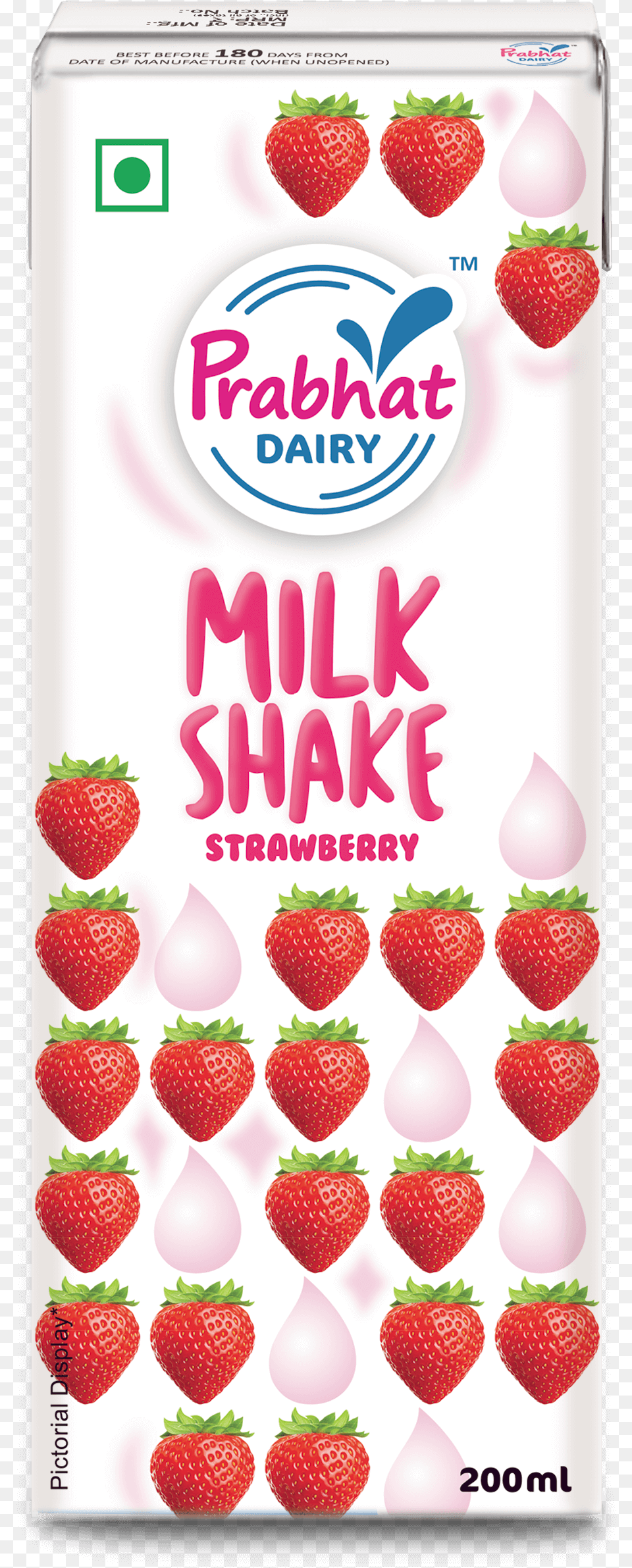Milk Shake Strawberry, Berry, Food, Fruit, Plant Free Transparent Png