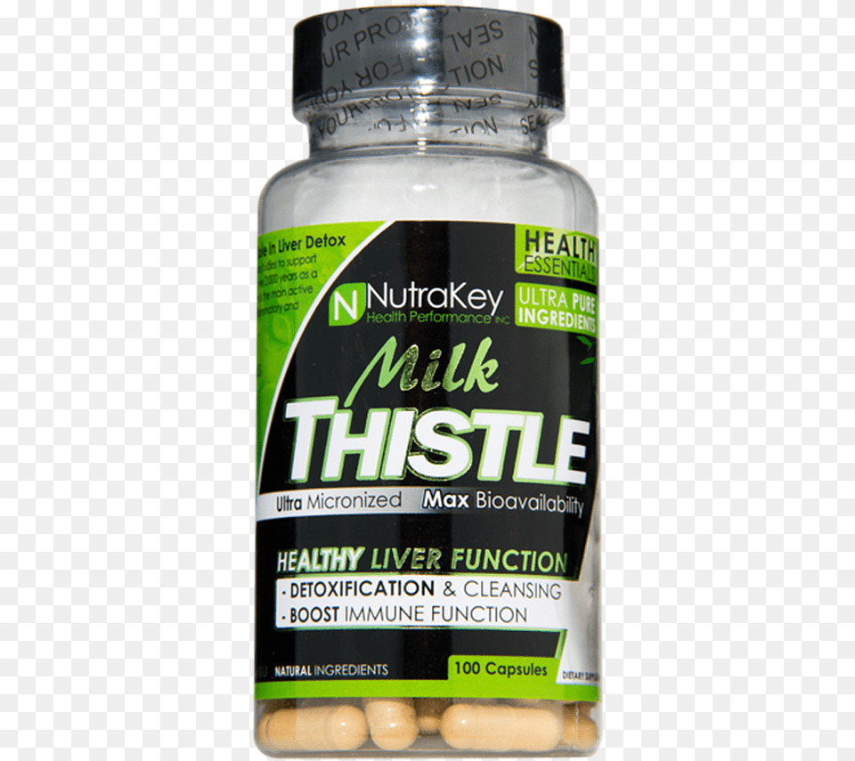 Milk Thistle Nutrakey, Can, Tin, Herbal, Herbs Free Png