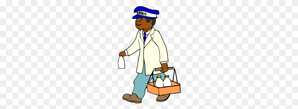 Milkman Clipart Clip Art Images, Clothing, Coat, Cleaning, Person Png