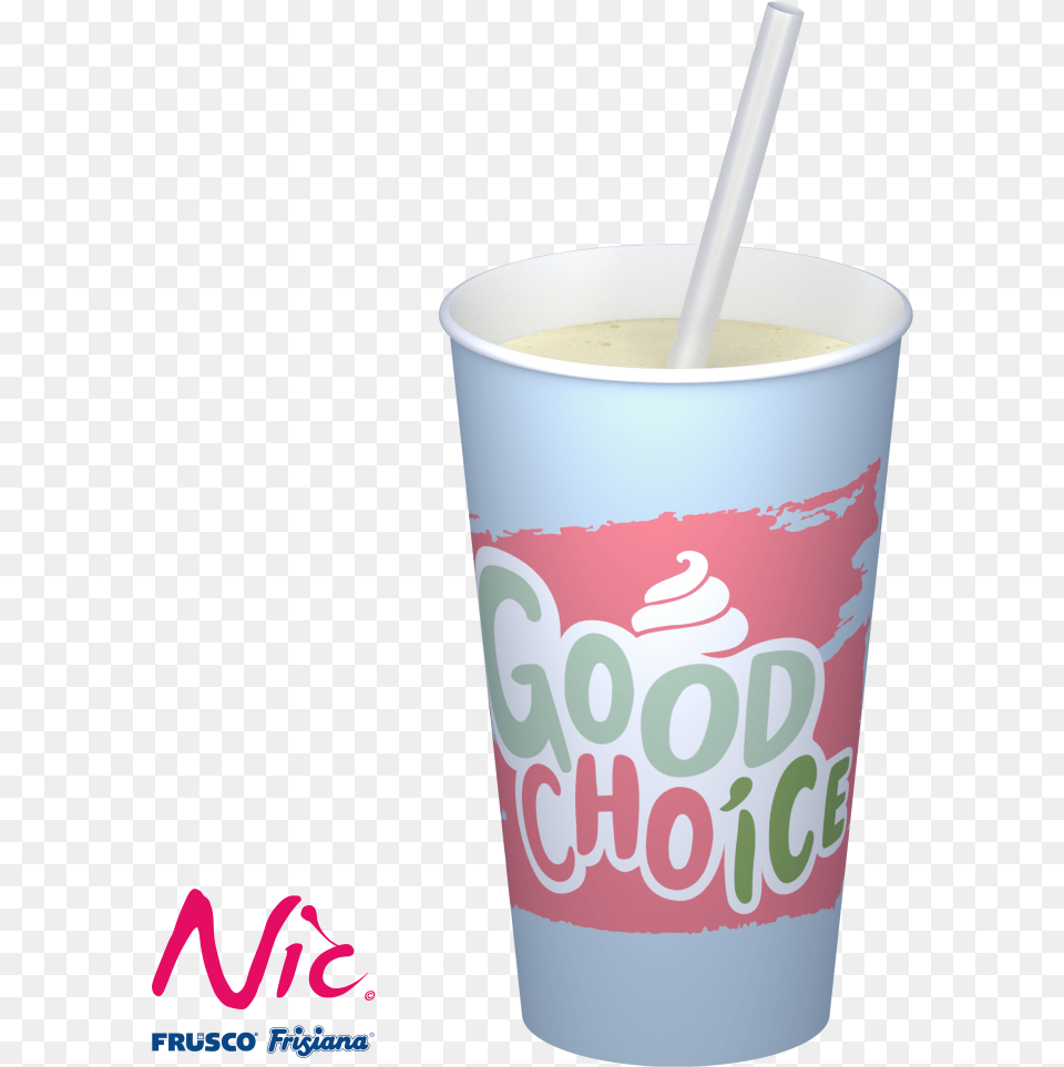 Milkshake, Yogurt, Food, Dessert, Disposable Cup Free Png Download