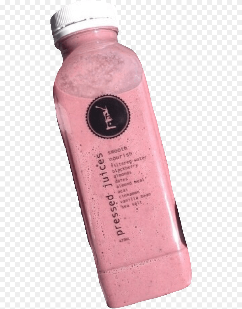 Milkshake Cute Freetoedit Aesthetic Pink Food, Beverage, Juice, Smoothie, Bottle Png Image