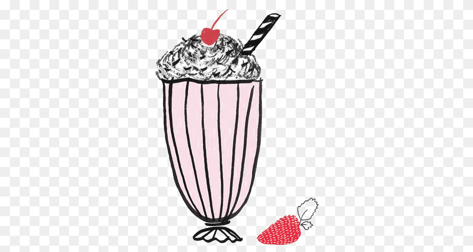 Milkshake Ice Cream Drawing Illustration Milkshake Illustration, Beverage, Juice, Milk, Smoothie Free Png Download