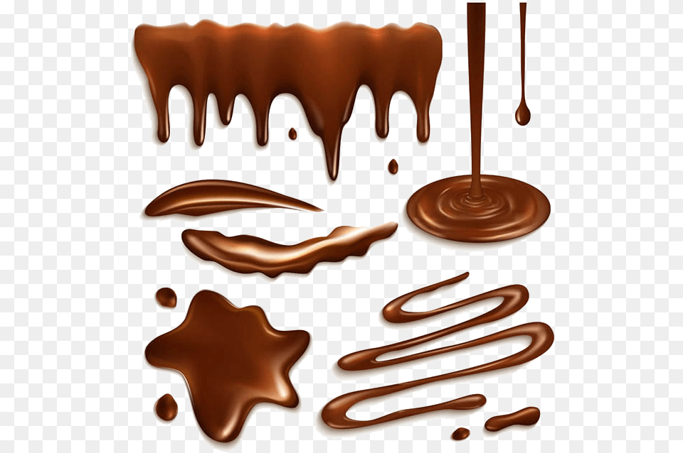 Milkshake Icing Chocolate Bar Cupcake Melted Chocolate Clip Art, Dessert, Food, Sweets Free Transparent Png