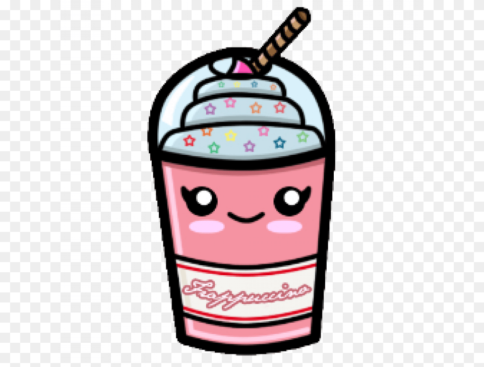 Milkshake Kawaii, Cream, Dessert, Food, Ice Cream Free Png