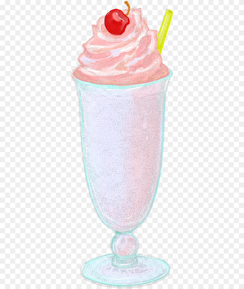 Milkshake Milk Shake Stemware, Cream, Dessert, Food, Ice Cream Free Transparent Png