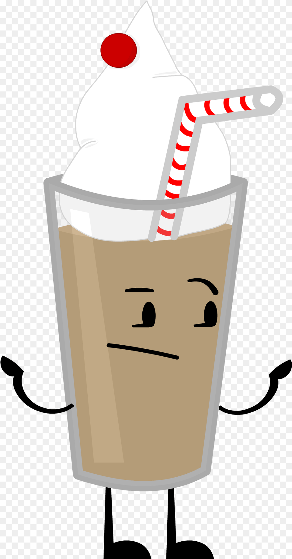 Milkshake Reboot Pose 0 Milkshake Cartoon, Beverage, Cream, Cup, Dessert Png