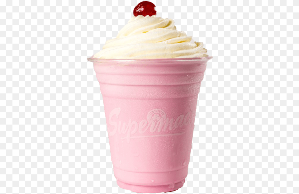 Milkshake Transparent Images Milk Shake Strawberry, Cream, Dessert, Food, Ice Cream Png