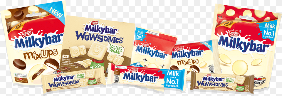 Milky Bar Products, Advertisement, Poster, Food, Snack Free Png