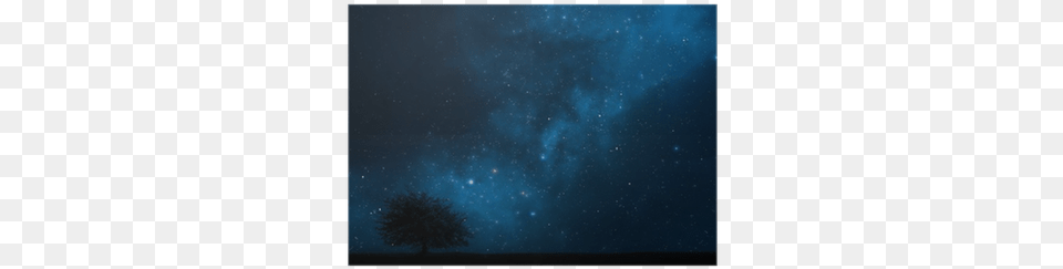 Milky Way, Nature, Night, Outdoors, Starry Sky Free Png Download