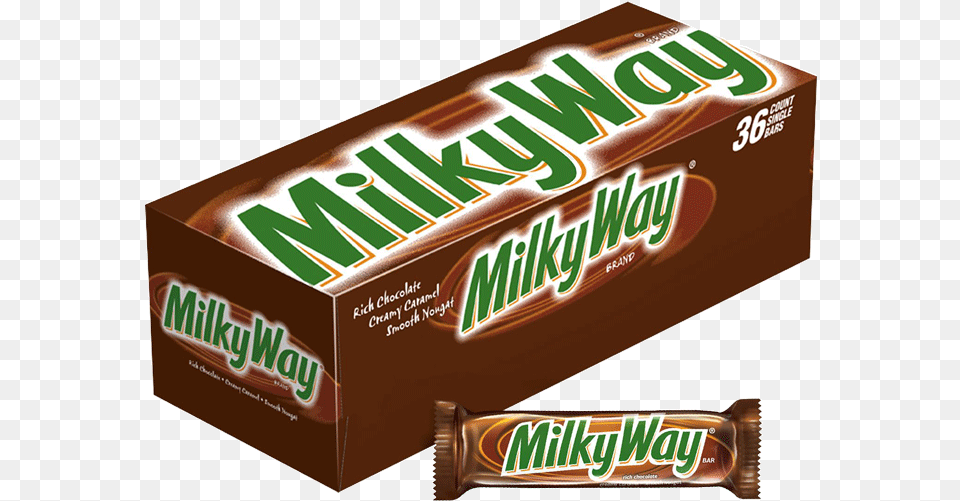Milky Way Bar Box, Food, Sweets, Candy Png