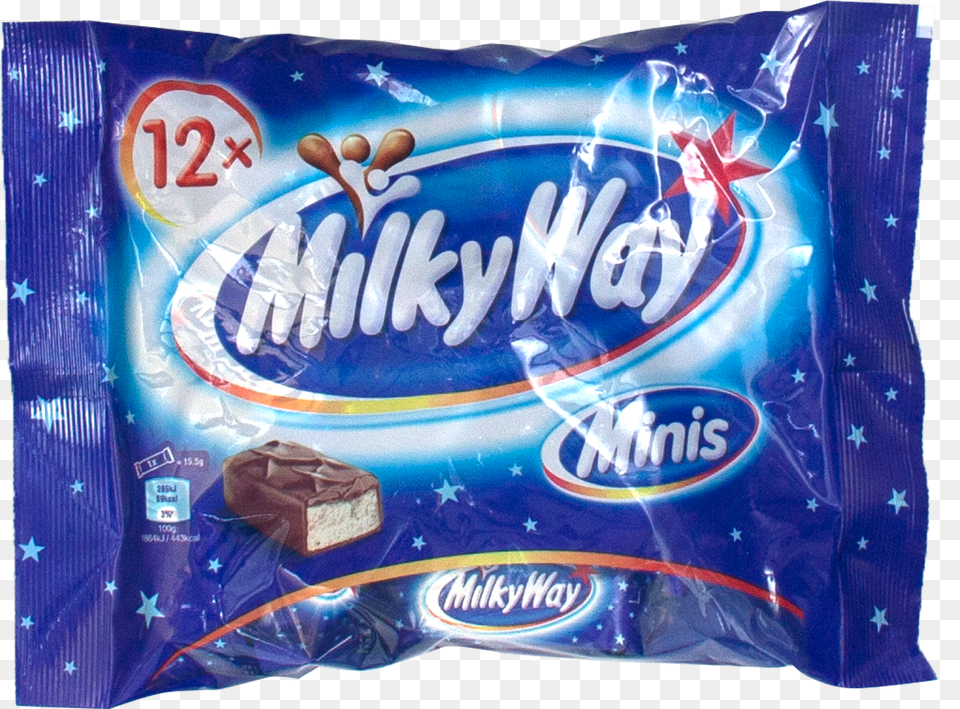 Milky Way Minis 206g Milkyway Chocolate, Food, Sweets, Can, Tin Png Image