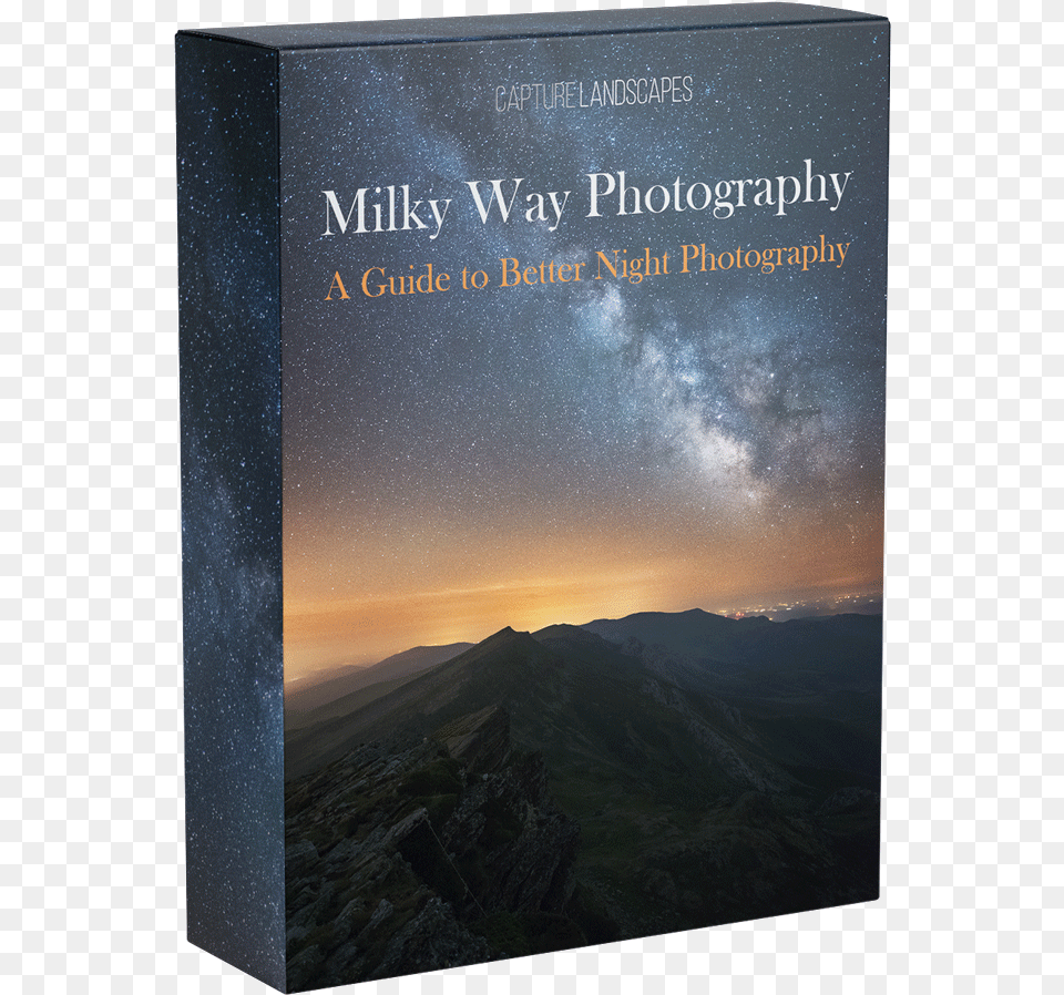 Milky Way Photography Course Book Cover, Publication, Novel, Nature, Outdoors Free Png