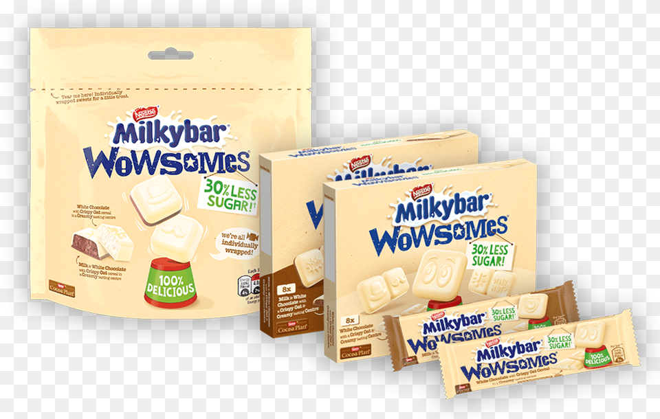 Milkybar Wowsomes Mixed, Box, Dairy, Food Free Png Download