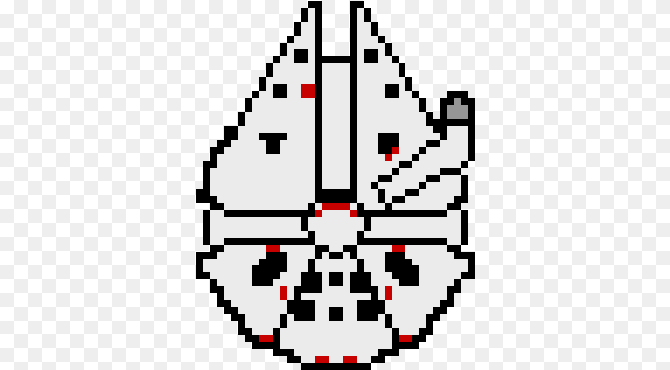 Millenium Falcon Pixel Art Maker Circle, Nature, Outdoors, Snow Png Image