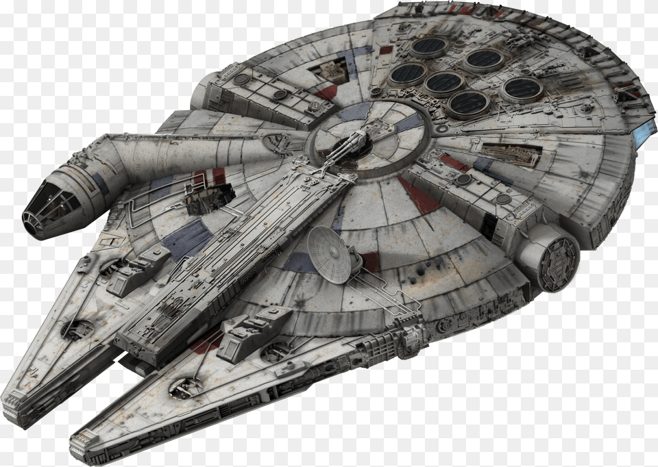 Millenium Falcon Poster, Aircraft, Spaceship, Transportation, Vehicle Free Png Download