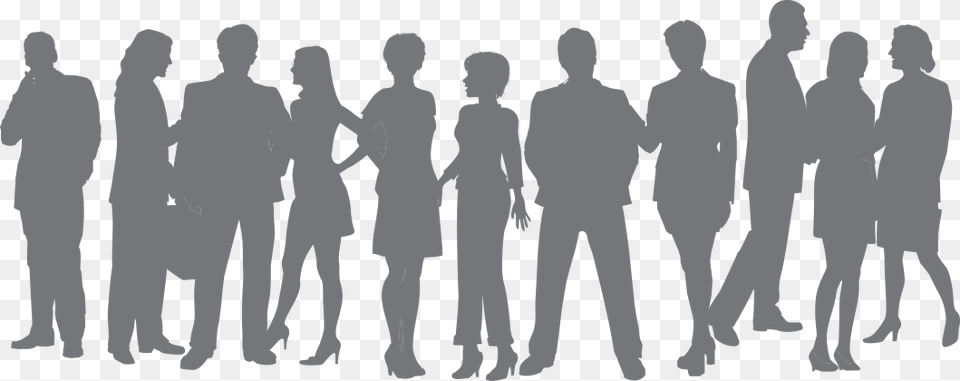 Millennials Person Silhouette Social Group Grey White Silhouette People, Adult, Male, Man, Head Png