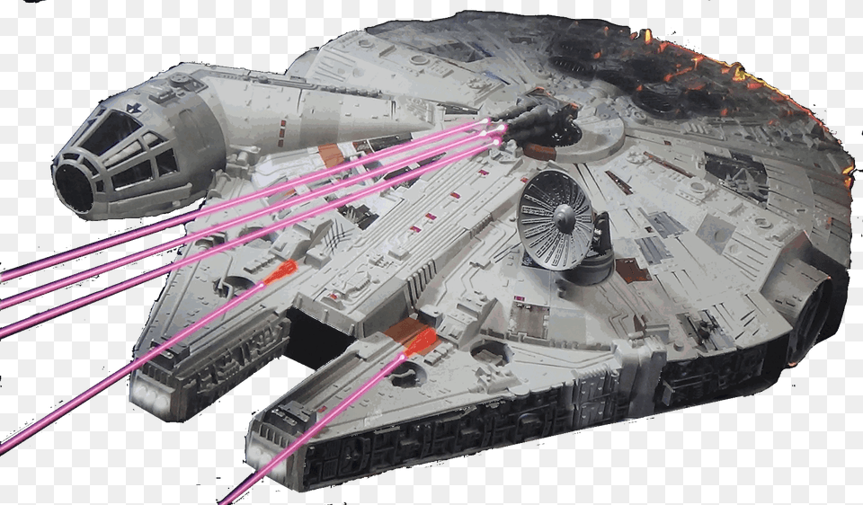 Millennium Falcon 1995, Aircraft, Spaceship, Transportation, Vehicle Free Png Download