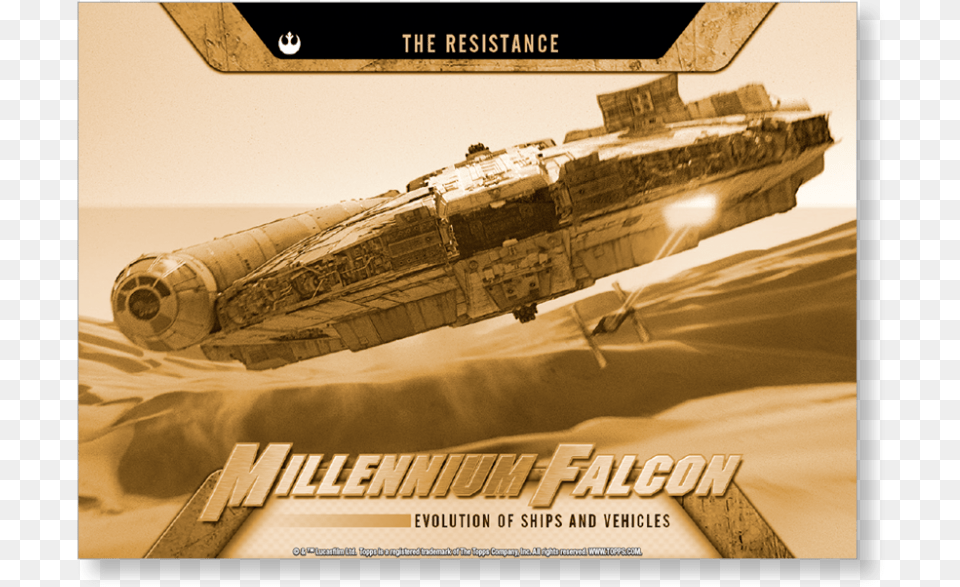 Millennium Falcon, Aircraft, Transportation, Vehicle, Spaceship Png Image