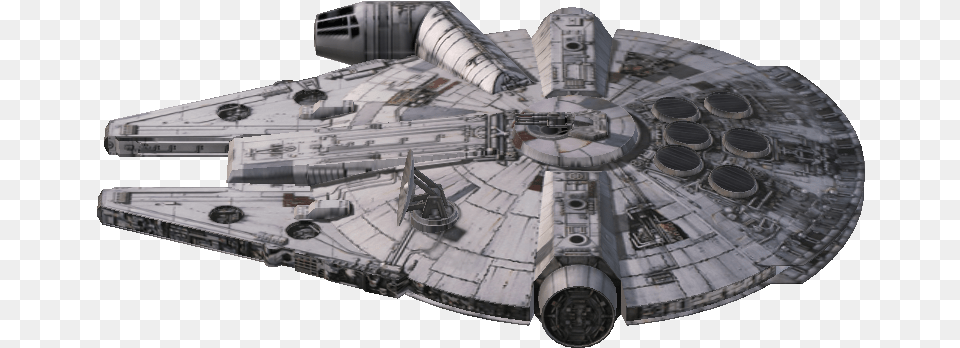 Millennium Falcon Background, Aircraft, Spaceship, Transportation, Vehicle Free Png Download