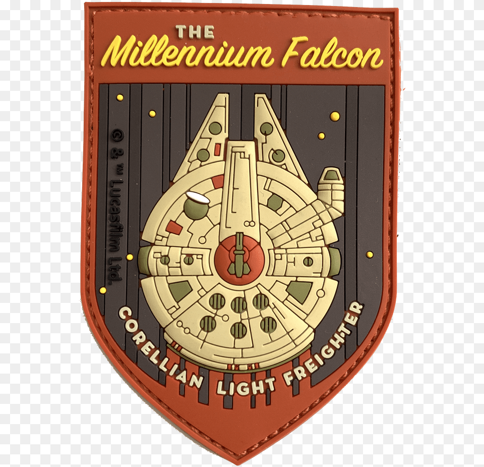 Millennium Falcon Emblem, Badge, Logo, Symbol, Can Free Transparent Png