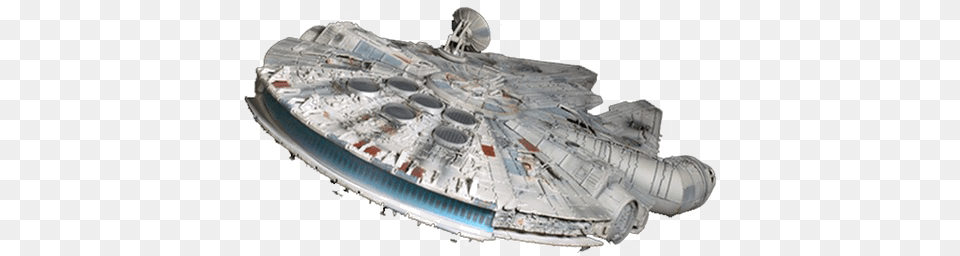 Millennium Falcon Star Wars Star Wars Millennium Falcon Back, Rocket, Weapon, Aircraft, Astronomy Png Image