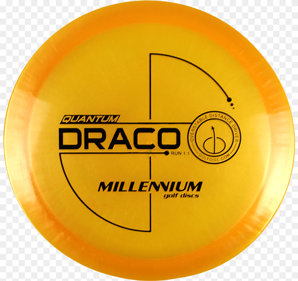 Millennium Quantum Draco Pearly Orange With Black Stamp Millennium Disc Golf, Frisbee, Toy Png Image