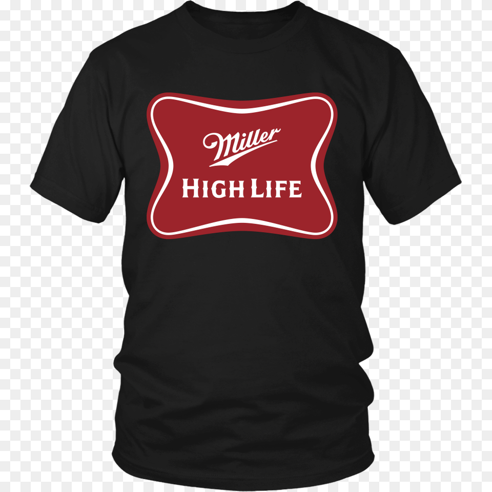 Miller High Lite Sweatshirt Hoodie Long Sleeve T Shirt Miller Lite, Clothing, T-shirt Free Png Download