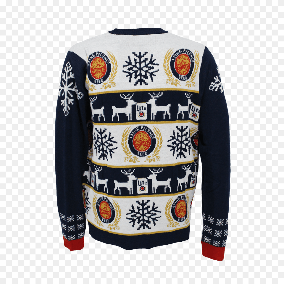Miller Light Ugly Sweater Party Young Avenue Deli Cooper Young, Clothing, Knitwear, Long Sleeve, Sleeve Free Png