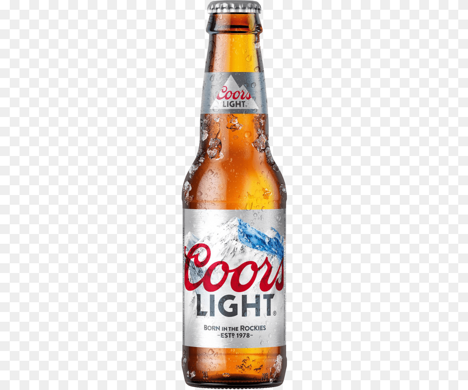 Miller Lite Bottle Clip Black And White Coors Light Beer 24 7 Fl Oz Bottles, Alcohol, Beer Bottle, Beverage, Liquor Free Png