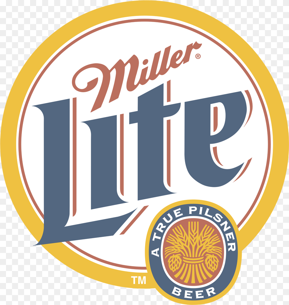 Miller Lite Logo, Badge, Symbol, Alcohol, Beer Png Image