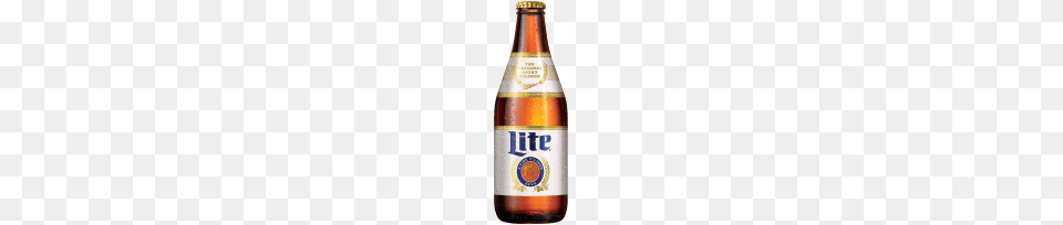 Miller Lite Original Steinie Bottle United Distributors, Alcohol, Beer, Beer Bottle, Beverage Free Png Download