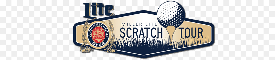 Miller Lite Scratch Tour Home Miller Lite Golf, Ball, Golf Ball, Sport Free Transparent Png