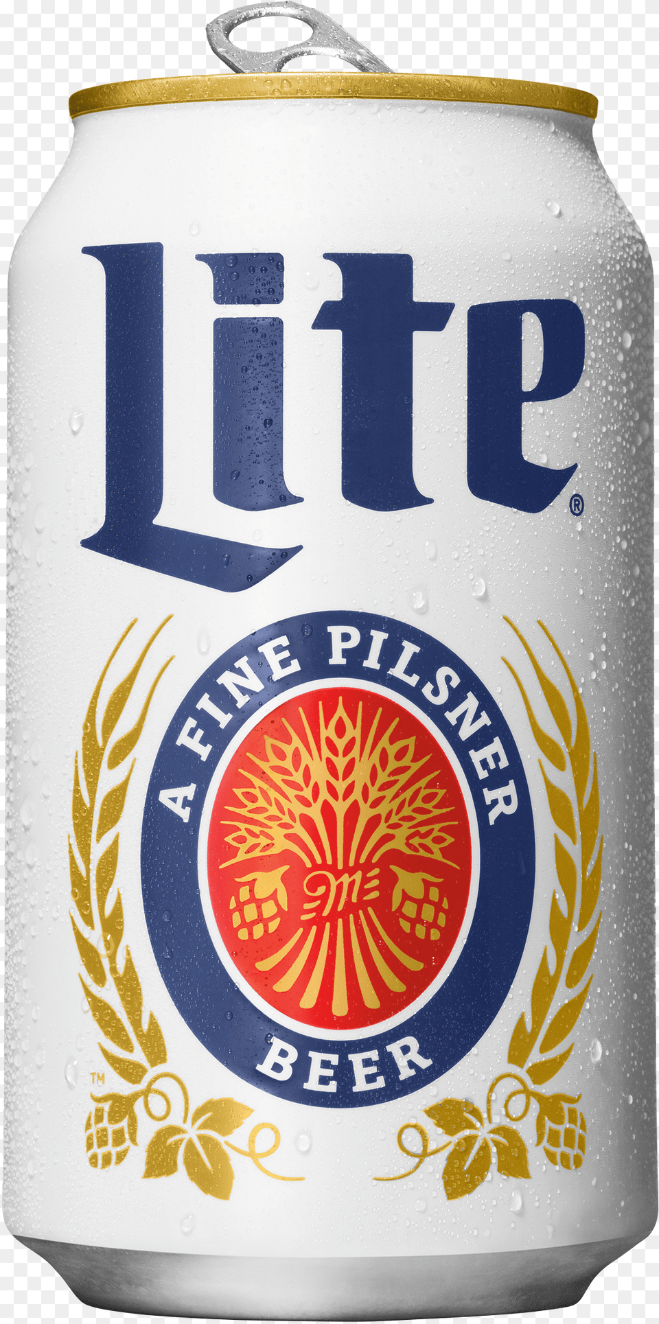 Millercoors Miller Lite Can Logo, Alcohol, Beer, Beverage, Lager Free Transparent Png