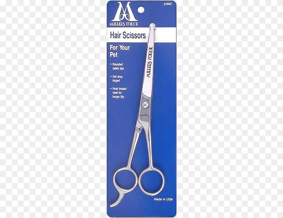 Millers Forge Hair Cutting Scissors Millers Forge Ball Tip Shears, Blade, Weapon Png Image